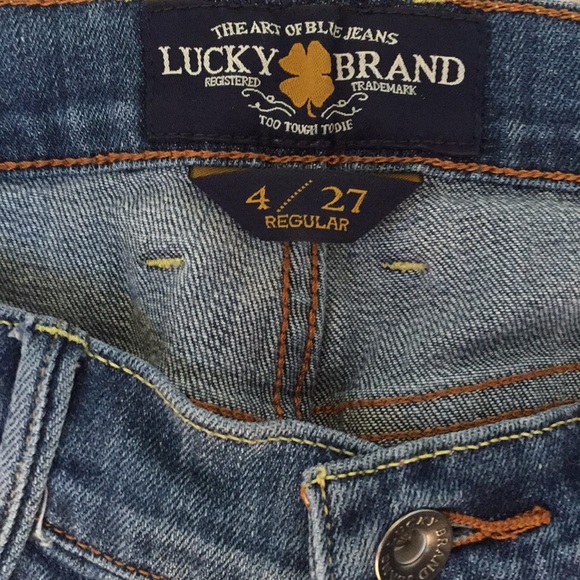 Lucky Brand Sweet’n Straight denim - size 27 - Picture 7 of 7